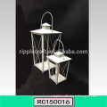 2015 New Launch Set of 2 Metal Candle Lantern Home Decoration